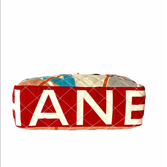 CHANEL Arc De Triomphe Canvas Shoulder Bag - Picture 6 of 16